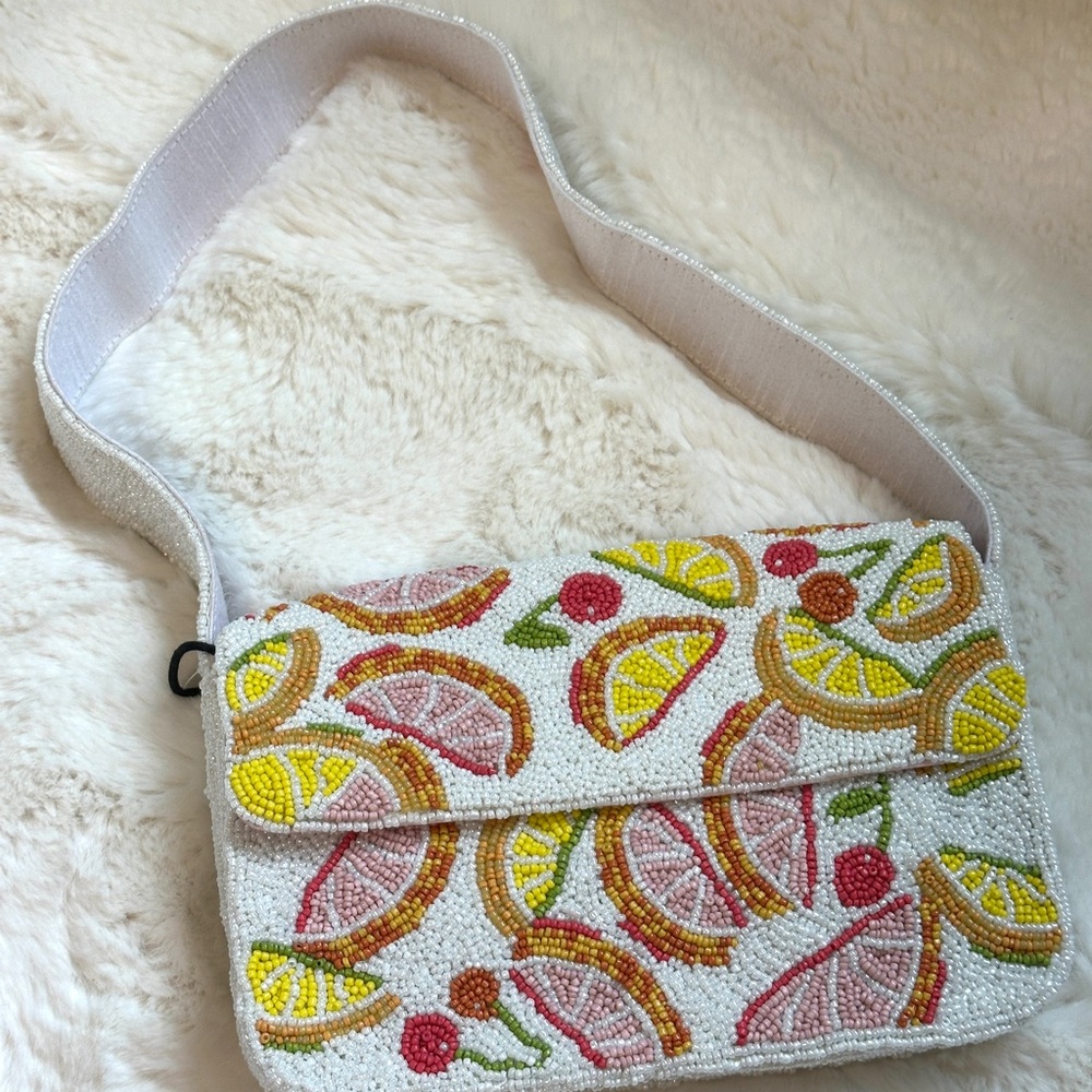 Colorful Beaded Women's Bag